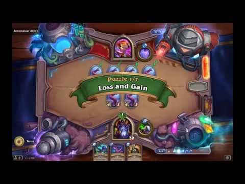 Solution Puzzle Lab Mirror: Loss and Gain - Astromancer Arwyn (1/7), Hearthstone Boomsday