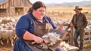 ELE CASOU COM UMA MULHER OBESA COMO PIADA… MAS ELA TRANSFORMOU O RANCHO FALIDO EM UM IMPÉRIO