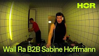 Deck 2 Deck - Wall Ra B2B Sabine Hoffmann | HÖR - October 8 / 2026