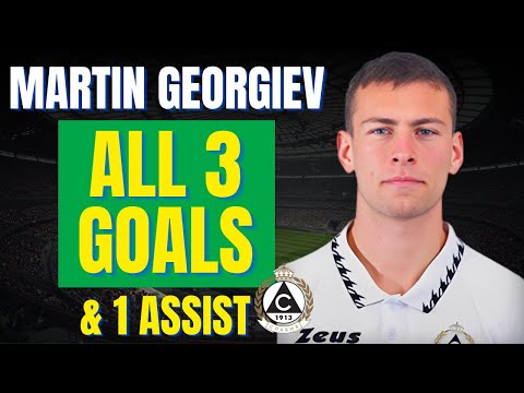 Martin Georgiev - ALL 3 GOALS & ASSISTS FOR SLAVIA SOFIA | Skills & Highlights