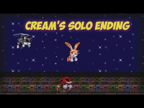 Cream's level is crazy!! Cream's solo ending-Sally.exe continued nightmare EOT part 1 (UPDATED)