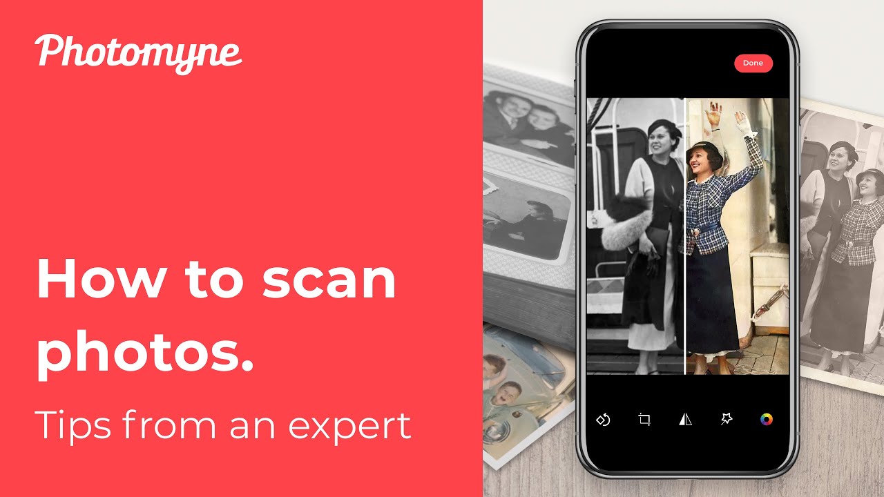 Photomyne tutorial