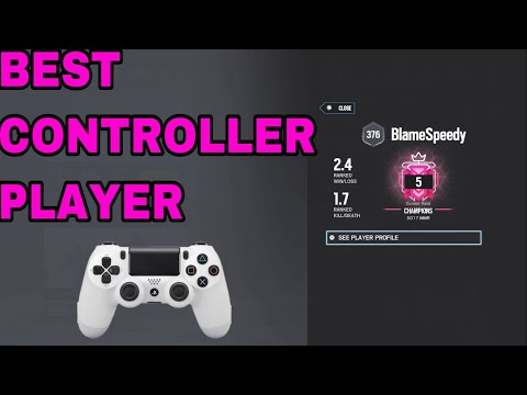 THE BEST CONTROLLER PLAYER EVER! + BEST SETTINGS - Rainbow Six Siege Champion