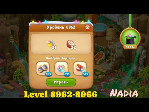 Gardenscapes Level 8962, 8963, 8964, 8966🥀