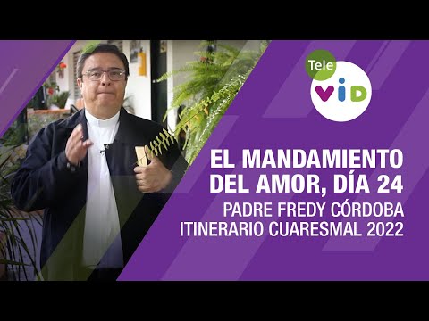 El mandamiento del amor, día 24 📅 Padre Fredy Córdoba - Tele VID