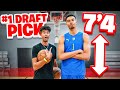 Me vs. 7'4 Future #1 NBA Draft Pick!