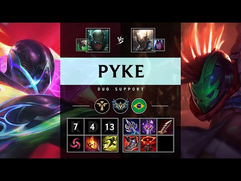 Pyke Support vs Pantheon - BR Challenger Patch 25.12