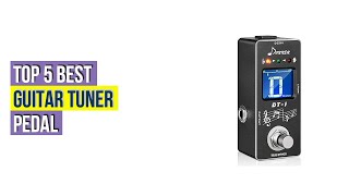 Video thumbnail for Top 5 Best Guitar Tuner Pedal Reviews With Scores by Red Wave