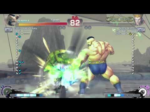 Hagejin (Zangief) vs Nagai Minoru (Guile) - USF4 *60fps/1080p*