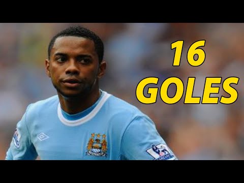 Todos los Goles de Robinho con el Manchester City - (2008/2010)