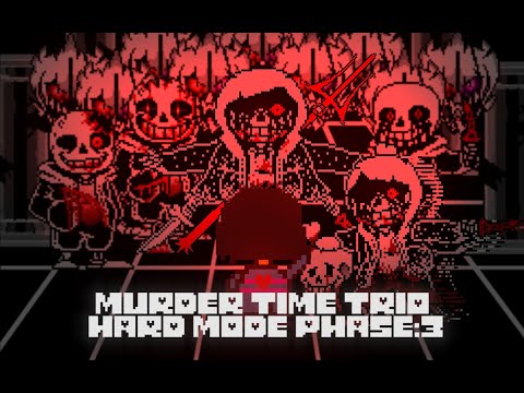 [Animation] Murder Time Trio Hard mode Phase 2.5 ~ 3 [60FPS]. Made By 耀芯Asensen