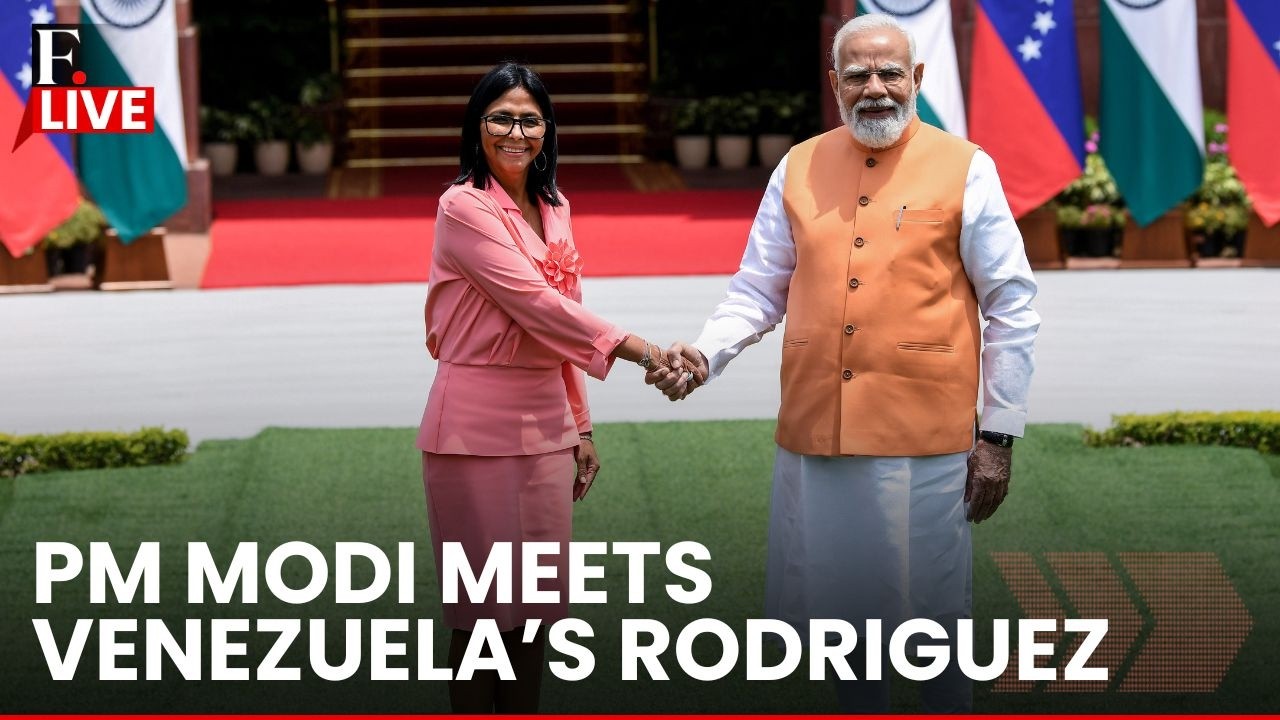 LIVE: PM Modi Meet Venezuela's Acting President Delcy Rodríguez in New Delhi