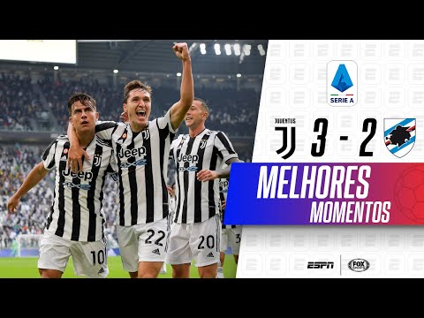 DYBALA FAZ GOLAÇO, SENTE LESÃO E SAI CHORANDO MUITO! Juventus 3 x 2 Sampdoria no Campeonato Italiano
