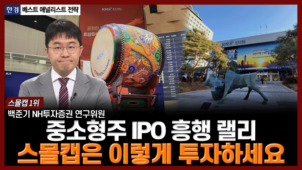 중소형주 IPO 흥행 랠리, 스몰캡은 이렇게 투자하세요ㅣ#코스닥 #중소형주 #주주총회 #IPO