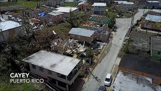 Aerial Footage Shows Hurricane Maria Damage in Puerto Rico