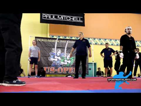 Jamal Albini vs Peter Chartouni - Mens Team Sparring 2014
