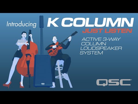 Активний акустичний комплект QSC KC12 "K Column" Black