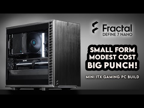 Mini ITX Perfection! | Fractal Design Define 7 Nano Gaming PC Build | Intel ARC A770, i5 13600K