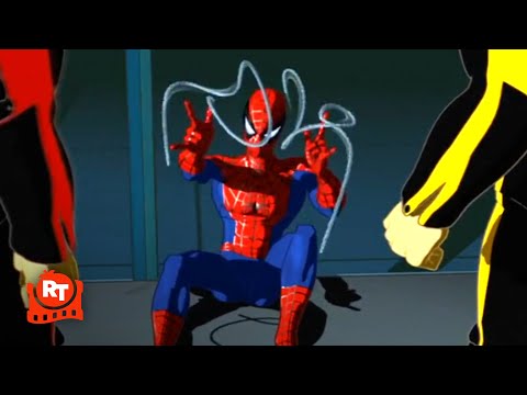 スパイダーマン - フラッシュがスパイダーマンを救う (S1E11) | Movieclips (Spider-Man - Flash Saves Spider-Man (S1E11) | Movieclips)