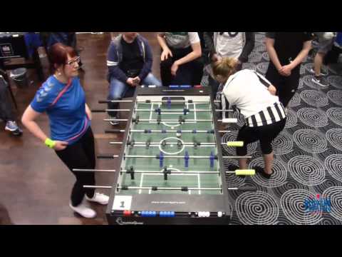 P4P Hessische Meisterschaft 2017 - Damen Einzel Finale: Nina Schütz - Pia Merbach