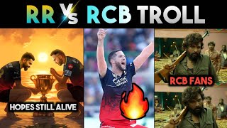RR vs RCB IPL TROLLS 2023 | KOHLI FAF DUPLESSIS MAXWELL JAISWAL | CRICKET TROLLS TELUGU