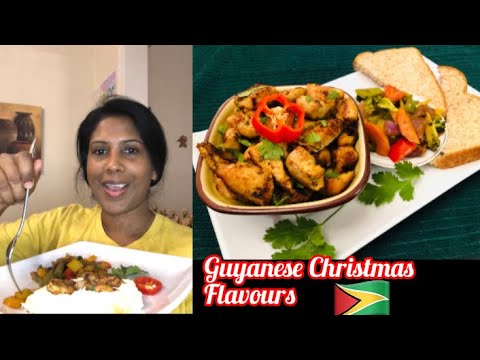 CLASSIC GUYANESE GARLIC CHICKEN FOR YOUR HOLIDAY TABLE