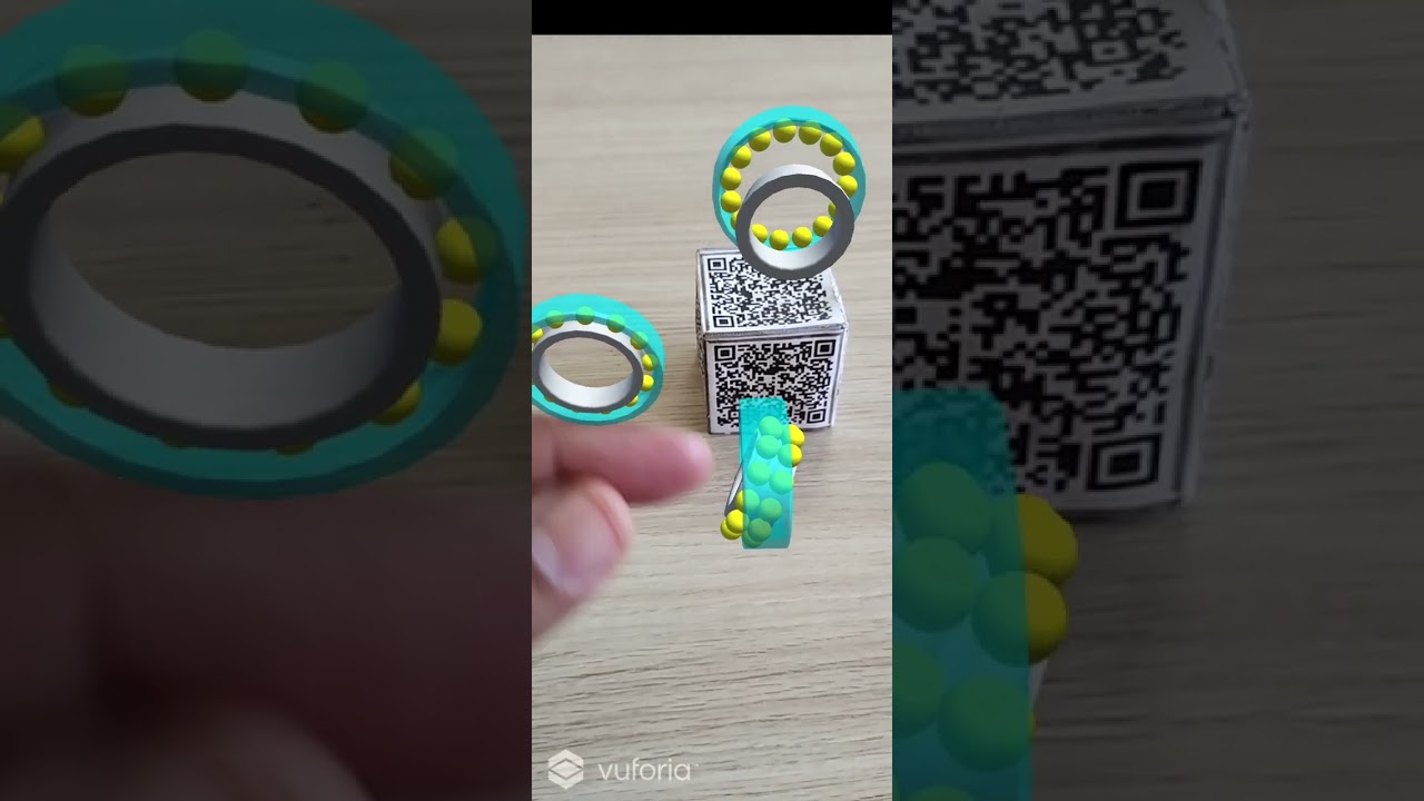 Aplicação da Realidade Aumentada#shorts