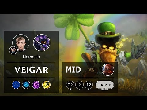 Veigar Mid vs Gragas - EUW Challenger Patch 9.24