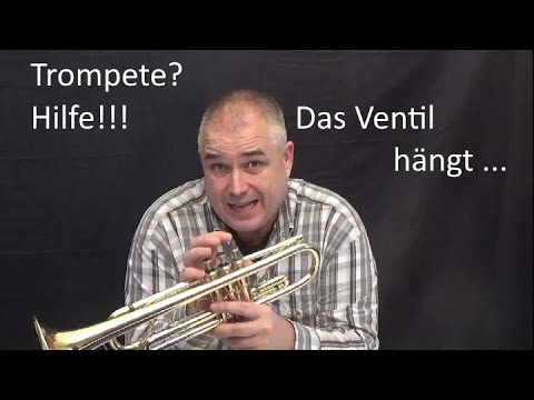 Ventil hängt / Pumpventil gängig machen / Trompete richtig pflegen / gründlich und einfach!