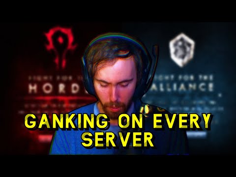Asmongold - GANKING takes place on EVERY server.