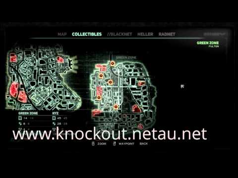 Prototype 2 Collectibles  Yellow, Green, Red Zone  Blackboxes, Field Ops, Lairs