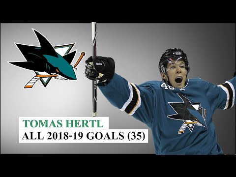 Tomas Hertl (#48) All 35 Goals of the 2018-19 NHL Season