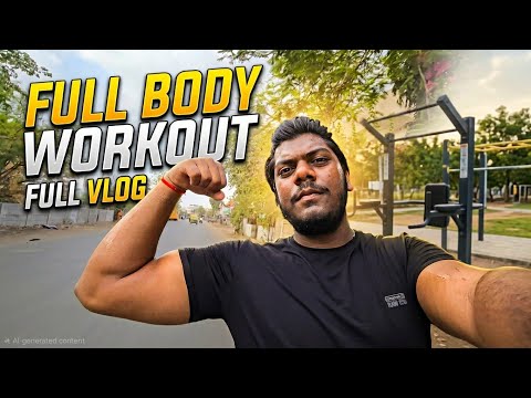 Full body workout | full vlog | Prasad Shubham 