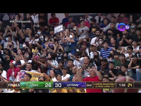 NCAA Season 98 JBB: Great passing by the Squires!