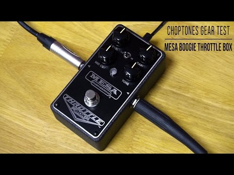 Mesa Boogie Throttle Box Overdrive Pedal 2010s - Black image 7