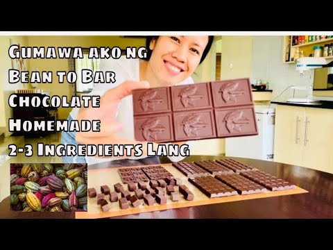 Gumawa ako ng 70% Dark Chocolate from Bean to Bar at Home