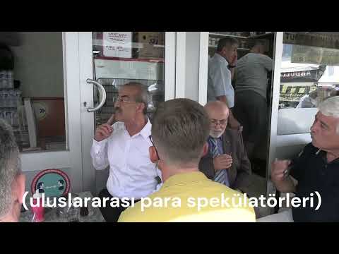Esnaf ziyaretinden sohbetler: Ekonomisi güçlü olmayan devlet politikada söz sahibi olamaz