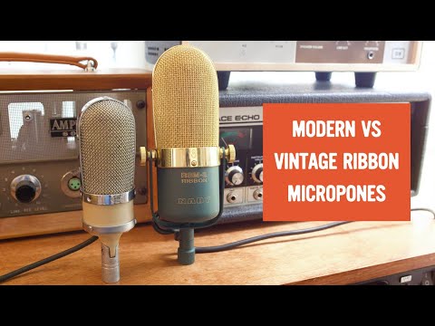 Modern Vs Vintage Ribbon Microphones