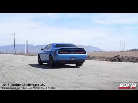 Borla Exhaust on a 2015-2023 Dodge Challenger 392 HEMI Scat Pack Shaker [Exhaust System Sounds]