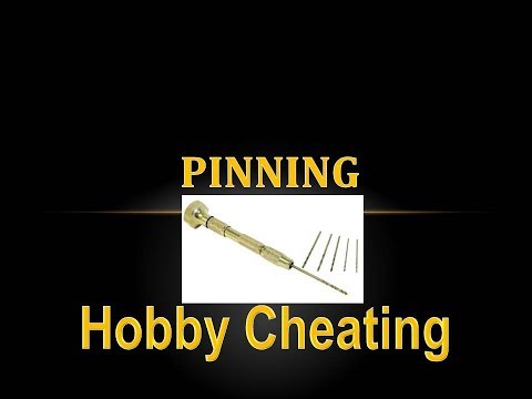 Hobby Cheating 185 - How to Pin Models