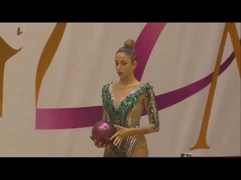 Mikaella Moshe (BLR), pelota. Marina Lobach Cup 2020