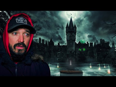 OVERNIGHT in HAUNTED ANCIENT CASTLE: Ghosts Eat at Night