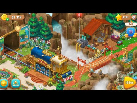 Gardenscapes Completed | Full Tour Of Third Area - YouTube