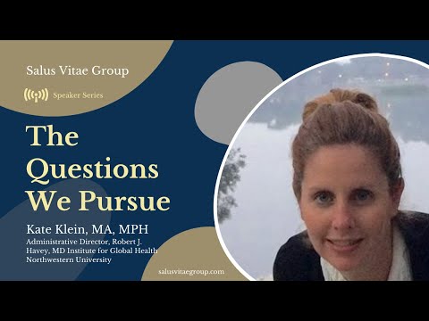 The Questions We Pursue | Kate Klein