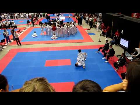 ITF World Cup Brighton 2012 - Kyrgyzstan pre-arranged sparring