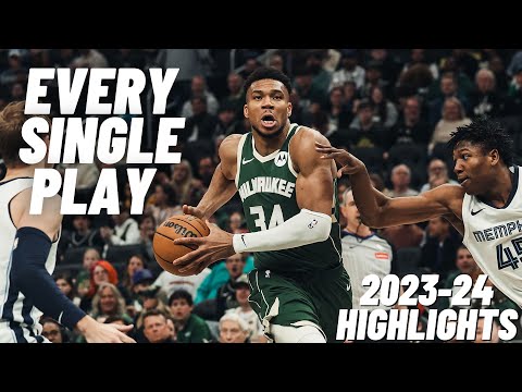 Giannis Antetokounmpo 2023-24 FULL Season Highlights ┃ EVERY SINGLE PLAY