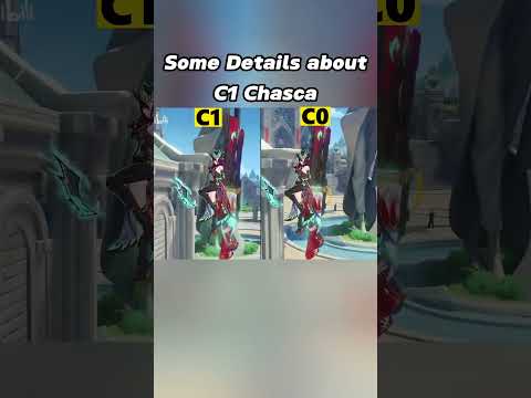details of C1 Chasca  #genshinimpact #genshin #genshincharacters #chasca