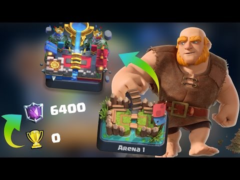 CLASH ROYALE - Road to Lega Campione Definitivo - da 0 a 6400 trofei gameplay