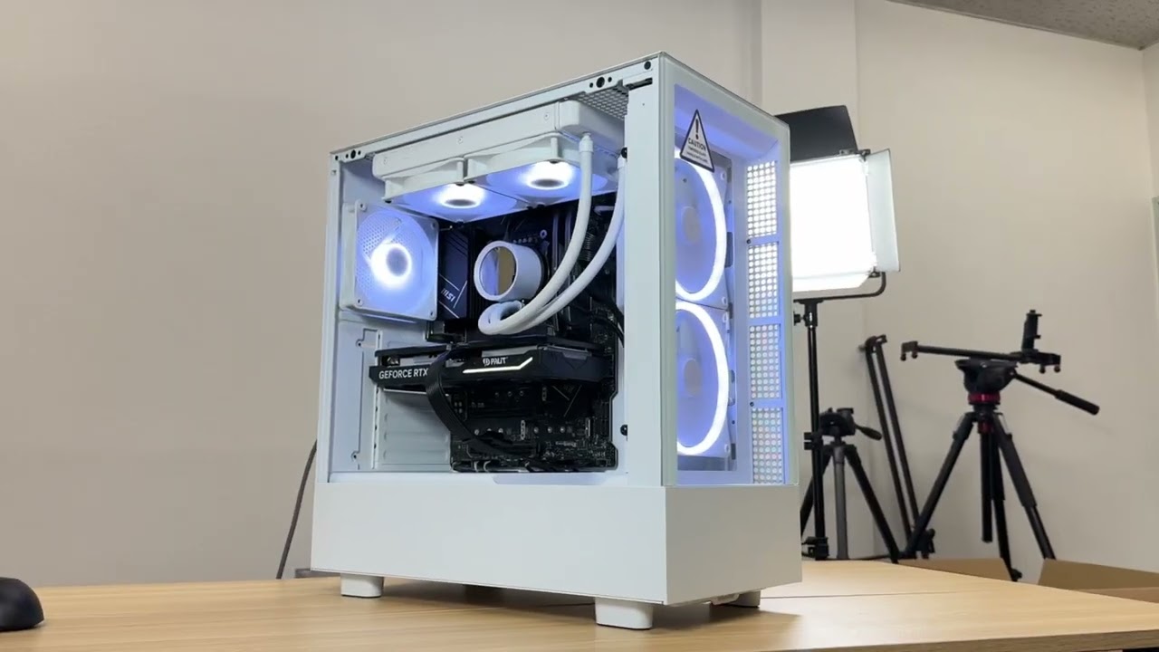 自作ゲーミングPC シネマティック/ NZXT-core i9-Rtx 4080