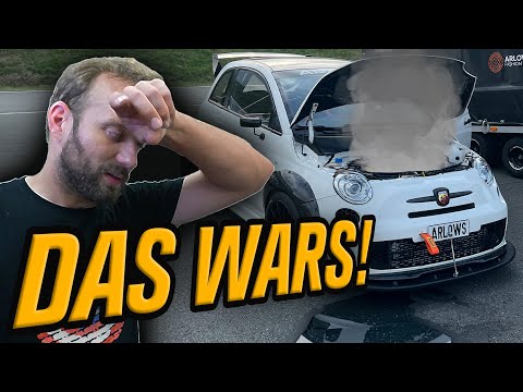Ich habe SCHE*** gebaut! 😳 Abarth Motor ZERFLIEGT in der ERSTEN Runde. 💥